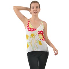 Flowers Art T- Shirtflowers T- Shirt (15) Chiffon Cami by maxcute