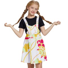 Flowers Art T- Shirtflowers T- Shirt (15) Kids  Apron Dress by maxcute