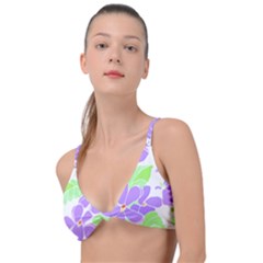 Flowers Art T- Shirtflowers T- Shirt (16) Knot Up Bikini Top by maxcute