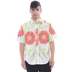 Flowers Art T- Shirtflowers T- Shirt (18) Men s Short Sleeve Shirt