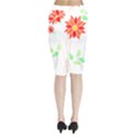 Flowers Art T- Shirtflowers T- Shirt (2) Midi Wrap Pencil Skirt View2