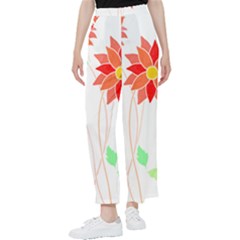 Flowers Art T- Shirtflowers T- Shirt (2) Women s Pants  by maxcute