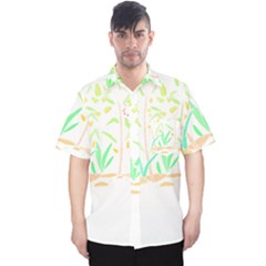 Flowers Art T- Shirtflowers T- Shirt (20) Men s Hawaii Shirt