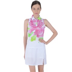 Flowers Art T- Shirtflowers T- Shirt (21) Women s Sleeveless Polo Tee