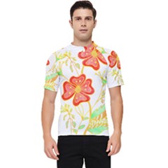 Flowers Art T- Shirtflowers T- Shirt (23) Men s Short Sleeve Rash Guard by maxcute