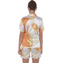 Flowers Art T- Shirtflowers T- Shirt (24) Satin Short Sleeve Pajamas Set View2