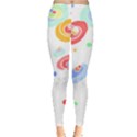 Flowers Art T- Shirtflowers T- Shirt (3) Leggings  View1