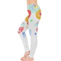 Flowers Art T- Shirtflowers T- Shirt (3) Leggings  View3