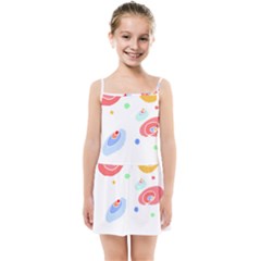 Flowers Art T- Shirtflowers T- Shirt (3) Kids  Summer Sun Dress by maxcute