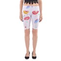 Flowers Art T- Shirtflowers T- Shirt (3) Yoga Cropped Leggings View1