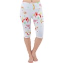 Flowers Art T- Shirtflowers T- Shirt (6) Lightweight Velour Cropped Yoga Leggings View1