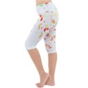 Flowers Art T- Shirtflowers T- Shirt (6) Lightweight Velour Cropped Yoga Leggings View2