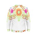 Flowers Art T- Shirtflowers T- Shirt (7) Kids  Sweatshirt View2