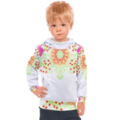 Flowers Art T- Shirtflowers T- Shirt (7) Kids  Hooded Pullover by maxcute