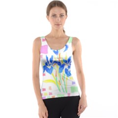 Flowers Art T- Shirtflowers T- Shirt (8) Tank Top by maxcute