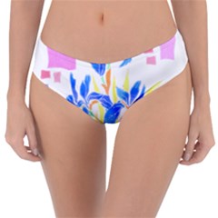 Flowers Art T- Shirtflowers T- Shirt (8) Reversible Classic Bikini Bottoms by maxcute