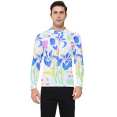 Flowers Art T- Shirtflowers T- Shirt (8) Men s Long Sleeve Rash Guard by maxcute