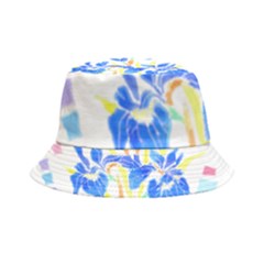 Flowers Art T- Shirtflowers T- Shirt (8) Inside Out Bucket Hat by maxcute