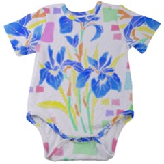 Flowers Art T- Shirtflowers T- Shirt (8) Baby Short Sleeve Bodysuit