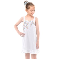 Flowers Blooming T- Shirt Flower Stars Bloom In My Garden T- Shirt Kids  Overall Dress by maxcute