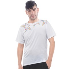 Flowers Blooming T- Shirt Flower Stars Bloom In My Garden T- Shirt Men s Sport Top by maxcute