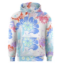 Flowers Illustration T- Shirt Sunshine Blossoms Men s Core Hoodie by maxcute