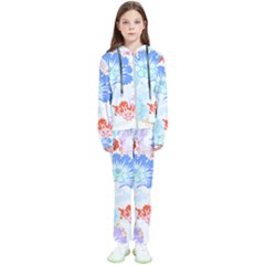 Flowers Illustration T- Shirt Sunshine Blossoms Kids  Tracksuit by maxcute