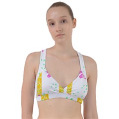 Flowers Illustration T- Shirtflowers T- Shirt (2) Sweetheart Sports Bra by maxcute