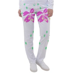 Flowers Illustration T- Shirtflowers T- Shirt (2) Women s Casual Pants by maxcute