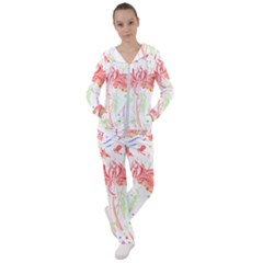 Flowers Illustration T- Shirtflowers T- Shirt (4) Women s Tracksuit by maxcute