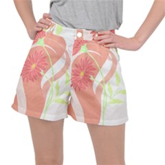 Flowers Illustration T- Shirtflowers T- Shirt (6) Ripstop Shorts by maxcute