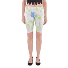 Flowers Illustration T- Shirtflowers T- Shirt (7) Yoga Cropped Leggings by maxcute