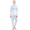 Flowers Illustration T- Shirtflowers T- Shirt (9) Women s Lounge Set View1