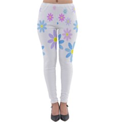 Flowers Illustration T- Shirtflowers T- Shirt (9) Lightweight Velour Leggings by maxcute