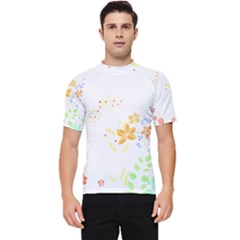 Flowers Lover T- Shirtflowers T- Shirt (1) Men s Short Sleeve Rash Guard by maxcute