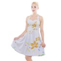 Flowers Lover T- Shirtflowers T- Shirt (1) Halter Party Swing Dress  View1