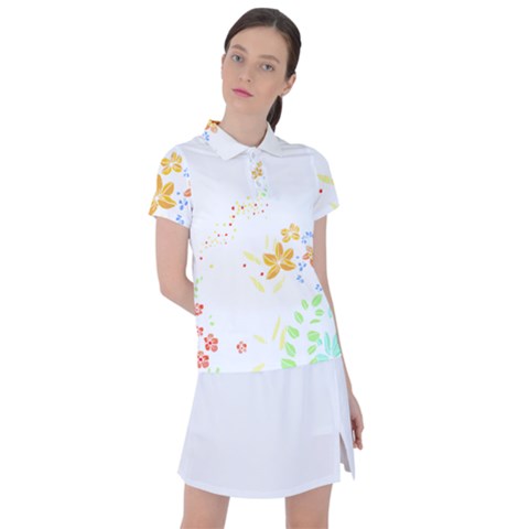 Flowers Lover T- Shirtflowers T- Shirt (1) Women s Polo Tee by maxcute