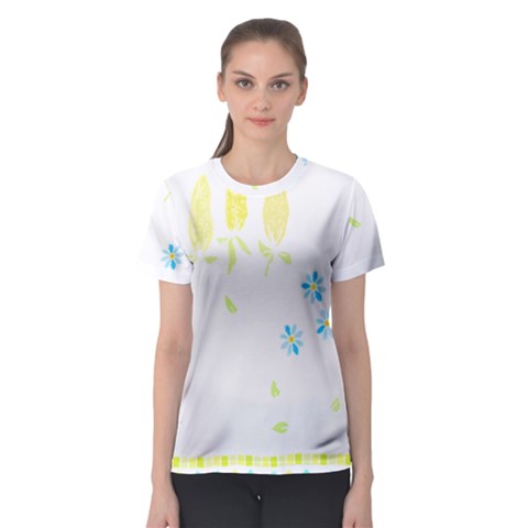 Flowers Lover T- Shirtflowers T- Shirt (10) Women s Sport Mesh Tee by maxcute