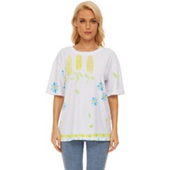 Flowers Lover T- Shirtflowers T- Shirt (10) Oversized Basic Tee by maxcute