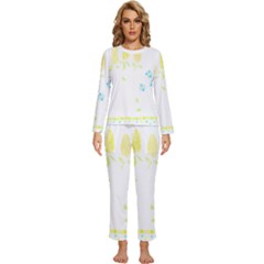 Flowers Lover T- Shirtflowers T- Shirt (10) Womens  Long Sleeve Lightweight Pajamas Set by maxcute