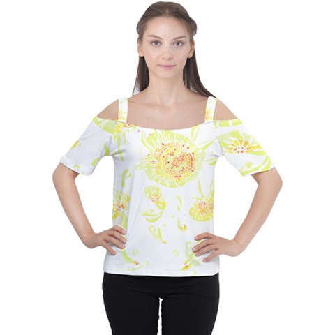 Flowers Lover T- Shirtflowers T- Shirt (11) Cutout Shoulder Tee by maxcute