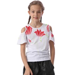 Flowers Lover T- Shirtflowers T- Shirt (2) Kids  Butterfly Cutout Tee by maxcute