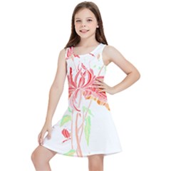 Flowers Lover T- Shirtflowers T- Shirt (3) Kids  Lightweight Sleeveless Dress by maxcute