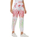 Flowers Lover T- Shirtflowers T- Shirt (3) Cropped Drawstring Pants View3