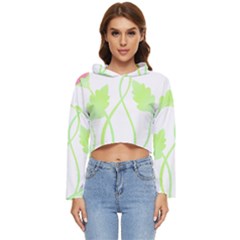 Flowers Lover T- Shirtflowers T- Shirt (6) Women s Lightweight Cropped Hoodie by maxcute