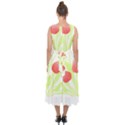 Flowers Lover T- Shirtflowers T- Shirt (7) Midi Tie-Back Chiffon Dress View2