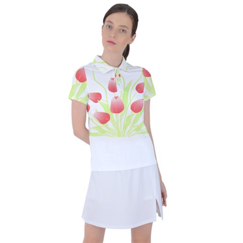 Flowers Lover T- Shirtflowers T- Shirt (7) Women s Polo Tee by maxcute