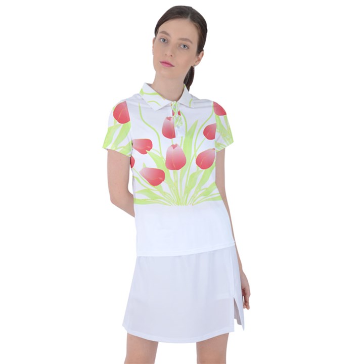 Flowers Lover T- Shirtflowers T- Shirt (7) Women s Polo Tee