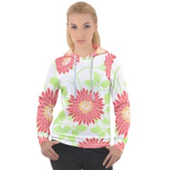 Flowers Lover T- Shirtflowers T- Shirt (8) Women s Overhead Hoodie by maxcute