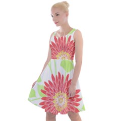 Flowers Lover T- Shirtflowers T- Shirt (8) Knee Length Skater Dress by maxcute